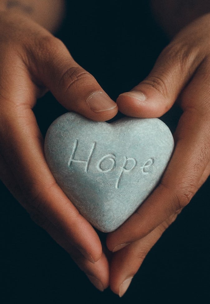 hope heart in hands